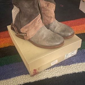 A.S 98 multicolor bootie